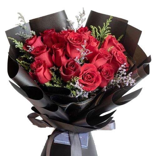 12 Red Love Roses product1292